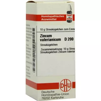 ZINCUM VALERIANICUM D 200 palloa, 10 g ZINCUM VALERIANICUM D 200 palloa, 10 g