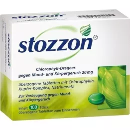 STOZZON Klorofyllipäällysteiset tabletit, 100 kpl