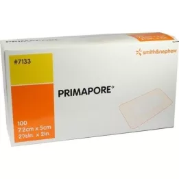 PRIMAPORE 5x7,5 cm haavaside steriili, 100 kpl