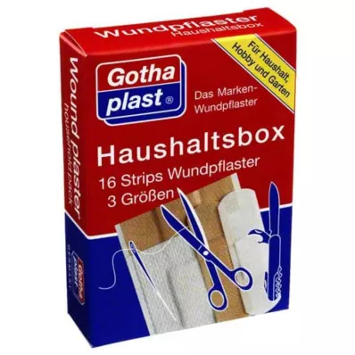 GOTHAPLAST Kotitalouslaatikkoliuskat, 16 kpl