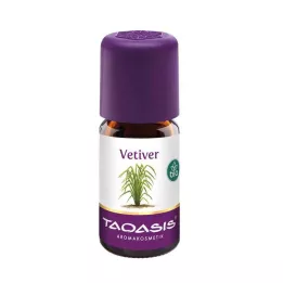 Orgaaninen vetiveriaöljy, 5 ml