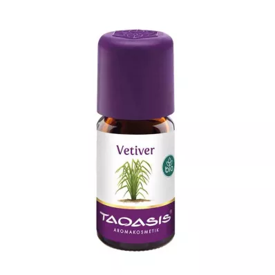 Orgaaninen vetiveriaöljy, 5 ml