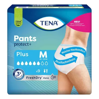 Tena Pants Plus medium Confiofit kertakäyttöhousut (9 kpl) Tena Pants Plus medium Confiofit kertakäyttöhousut (9 kpl)