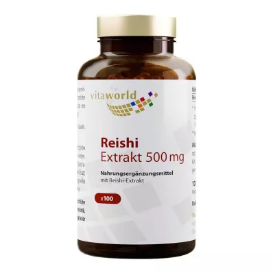 Reishi-uute 500 mg kapselit, 100 kpl Reishi-uute 500 mg kapselit, 100 kpl
