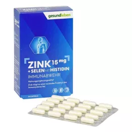 GESUND LEBEN Sinkki 15 mg + seleenikapselit, 60 kpl