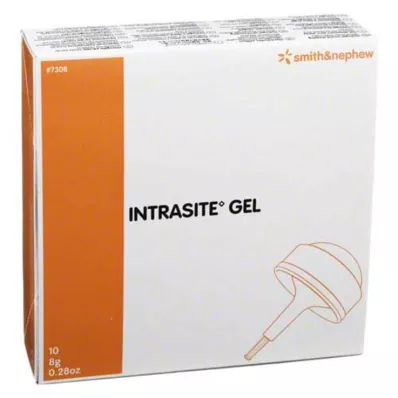 INTRASITE Geelihydrogeelinen haavanpuhdistusaine, 10X8 grammaa