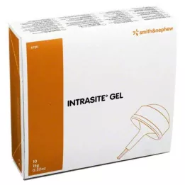 Intrasite Gel Hydrogel haavanpuhdistusaine, 10X15 g