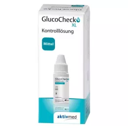 GLUCOCHECK XL Kontrolliliuoksen väliaine, 4 ml
