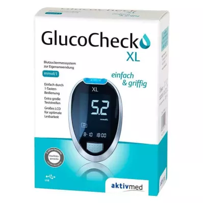 Gluco Check XL verensokerin mittaussarja mmol / l, 1 kpl Gluco Check XL verensokerin mittaussarja mmol / l, 1 kpl