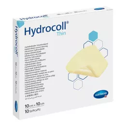 HYDROCOLL ohut haavasidos 10x10 cm, 10 kpl