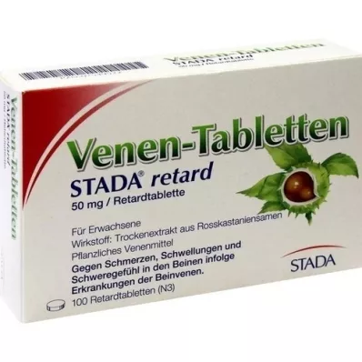 VENEN-TABLETTEN STADA hidastin, 100 kpl