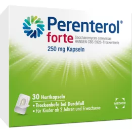 PERENTEROL forte 250 mg kapselit läpipainopakkaus, 30 kpl