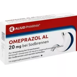 OMEPRAZOL AL 20 mg b.Sodbr.mahamehutabletit, 14 kpl