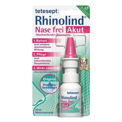 TETESEPT Rhinolind Decongestant nenäsumute, 20 ml