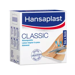 HANSAPLAST Klassinen kipsi 6 cmx5 m, 1 kpl
