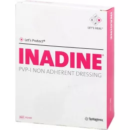 INADINE Voide sideharso w. PVP Jod. 9.5x9.5cm, 25 kpl