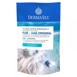 DERMASEL Kuolleenmeren kylpysuola Pure, 500 g