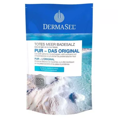 Dermasel Kuolleenmeren kylpysuola puhdas, 500 g