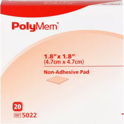 POLYMEM Haavatyyny n.adhesive 5x5 cm, 20 kpl