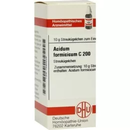 ACIDUM FORMICICUM C 200 palloa, 10 g