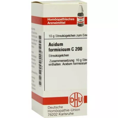 ACIDUM FORMICICUM C 200 palloa, 10 g