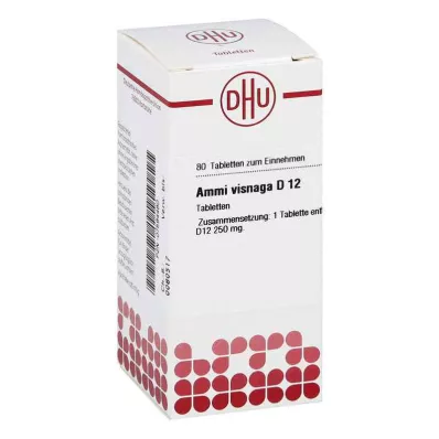 AMMI VISNAGA D 12 tablettia, 80 kpl
