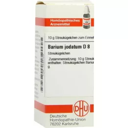 BARIUM JODATUM D 8 palloa, 10 g