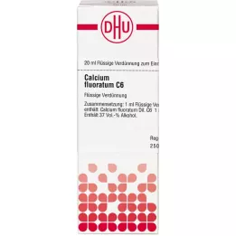 CALCIUM FLUORATUM C 6 Laimennus, 20 ml