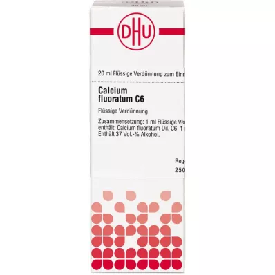 CALCIUM FLUORATUM C 6 Laimennus, 20 ml