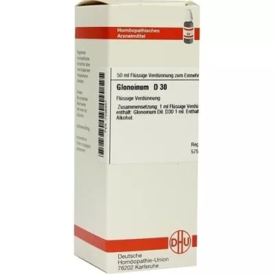GLONOINUM D 30 Laimennus, 50 ml