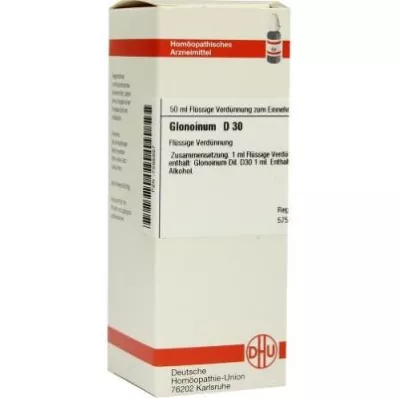 Glonoinum D30 -laimennus (50 ml)
