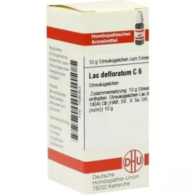 LAC DEFLORATUM C 6 pallot, 10 g LAC DEFLORATUM C 6 pallot, 10 g