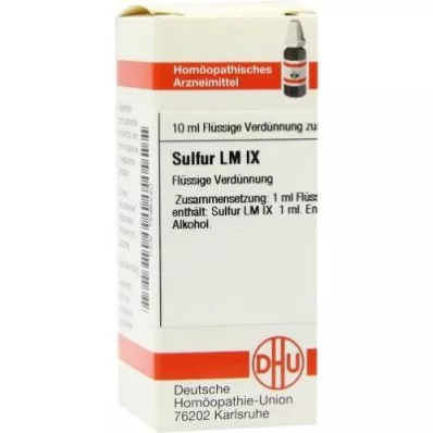 SULFUR LM IX Laimennus, 10 ml SULFUR LM IX Laimennus, 10 ml