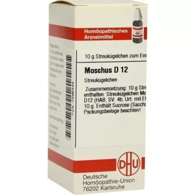 MOSCHUS D 12 palloa, 10 g