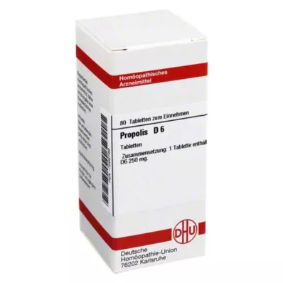 PROPOLIS D 6 tablettia, 80 kpl