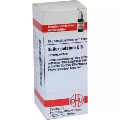 SULFUR JODATUM C 6 pallot, 10 g