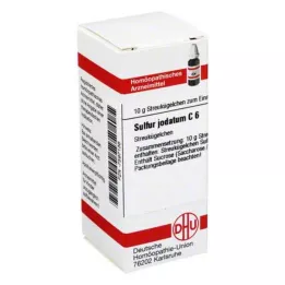 SULFUR JODATUM C 6 pallot, 10 g