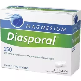 MAGNESIUM DIASPORAL 150 kapselia, 100 kpl