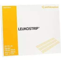 LEUKOSTRIP Ompeluliuskat 4x38 mm, 10X8 kpl