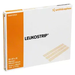 Leukostrip haavaommelliuskat, 10x8 kpl