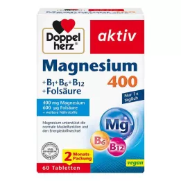 DOPPELHERZ Magnesium 400 mg tabletit, 60 kpl