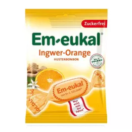 EM-EUKAL Karkit Inkivääri Appelsiini sokerittomat, 75 g