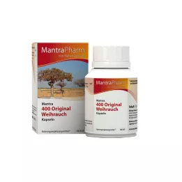 MANTRA 400 alkuperäistä Frankincense-kapselia, 100 kapselia