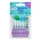 Tepe hammasväliharja 1,1mm violetti, 6 kpl