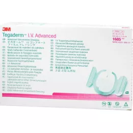 TEGADERM 3M I.V. Advanced Fixation V.8,5x11,5 cm 1685, 50 kpl