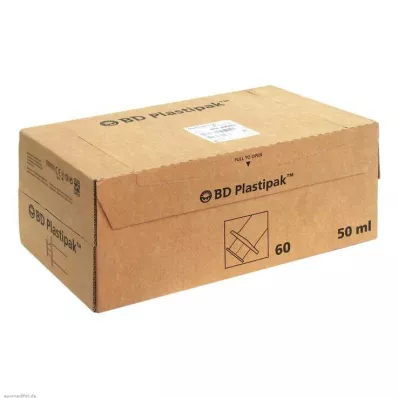 BD PLASTIPAK Spr.50 ml Luer Lok sentr., 60X50 ml BD PLASTIPAK Spr.50 ml Luer Lok sentr., 60X50 ml