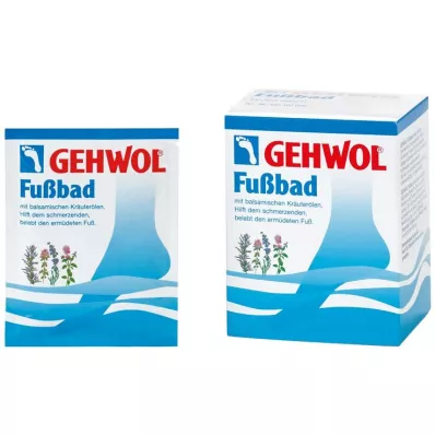 Gehwol jalkakylpypussit, 10x20 g Gehwol jalkakylpypussit, 10x20 g