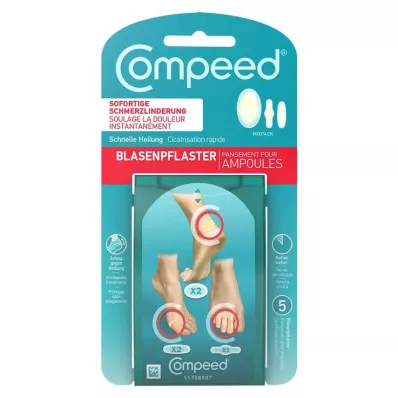 Compeed® läpipainopakkaus kipsisekoituspakkaus, 5 kpl