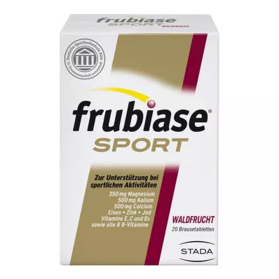 Frubiase Sport metsähedelmäporetabletit, 20 kpl Frubiase Sport metsähedelmäporetabletit, 20 kpl
