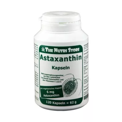 ASTAXANTHIN 6 mg kasviskapselit, 120 kpl
